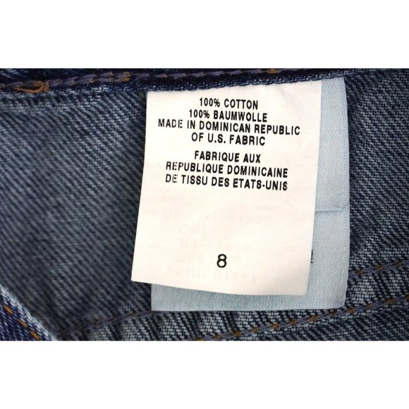 Eddie Bauer Jeans Womens Size 8 Blue Denim High Waist - Picture 12 of 12